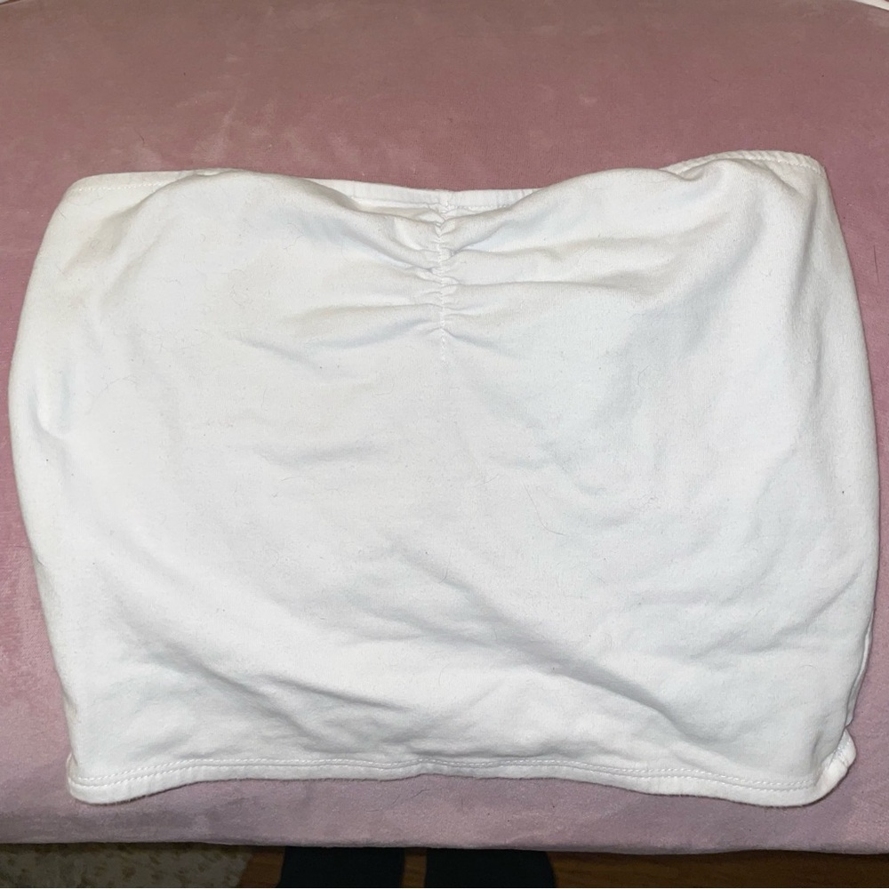 Tilly’s white tube top - size medium